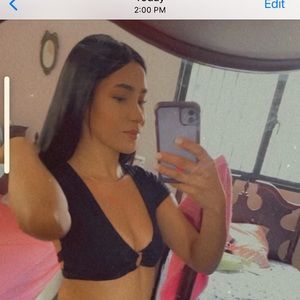 A sexy front bling out shirt and cross in back